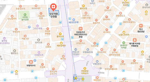 모모毛毛의원 지도