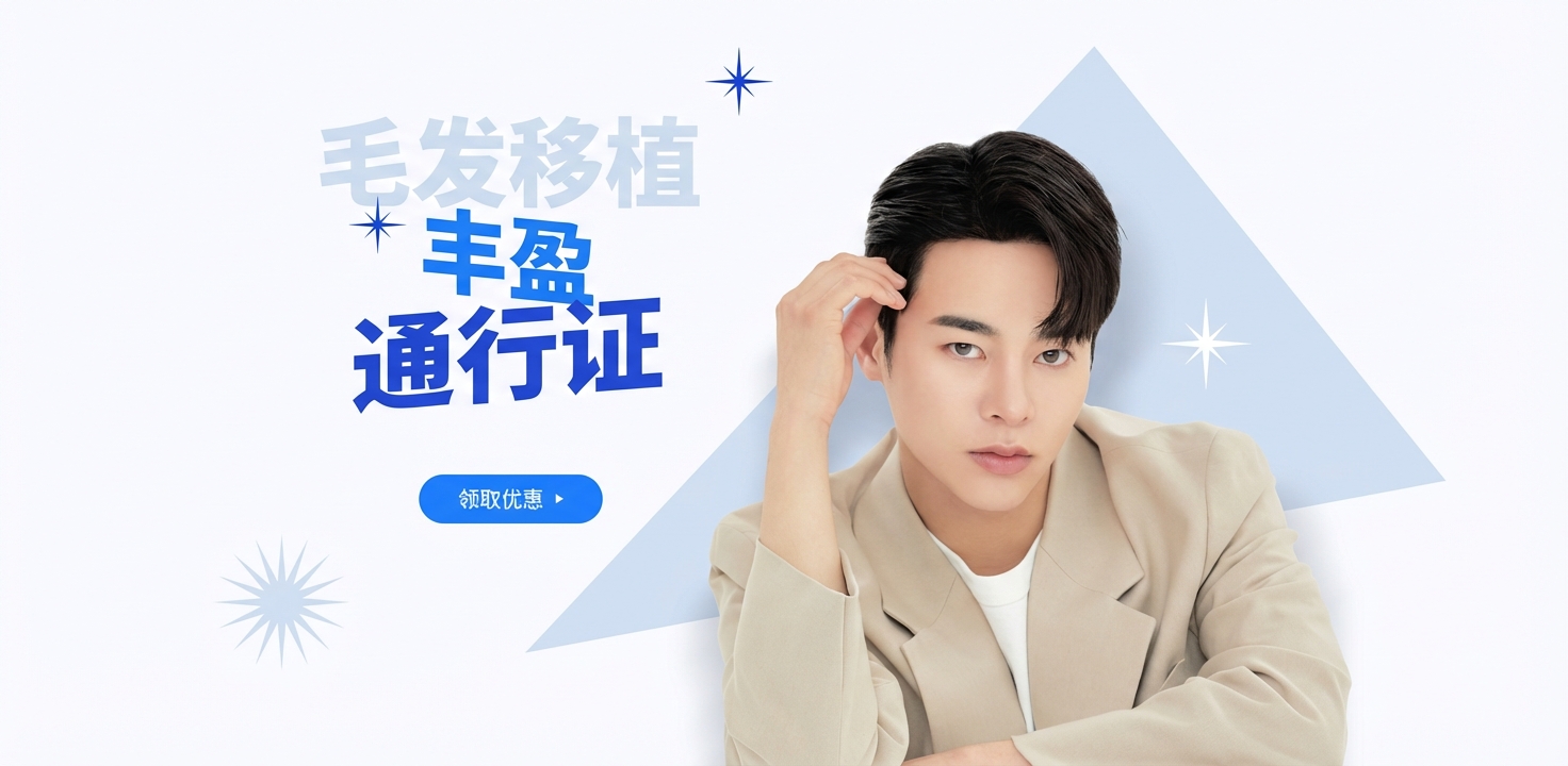 毛发移植 | 丰盈 | 通行证 | 领取优惠 ▶