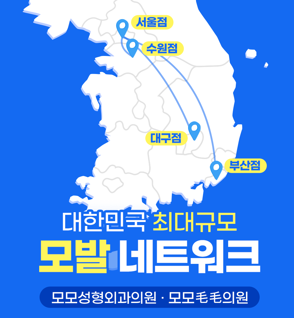 최대규모 모발네크워크